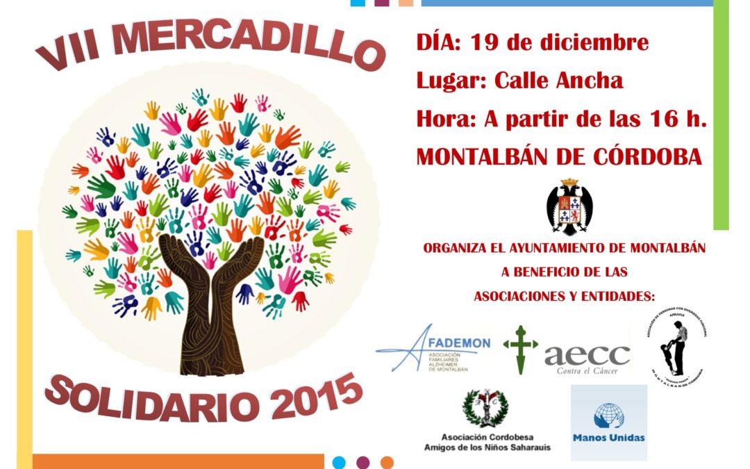 VII Mercadillo Solidario 2015 1