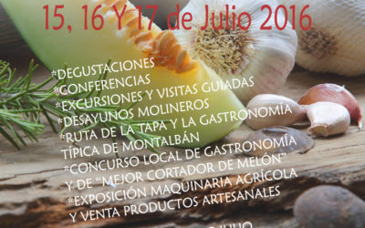 IV JORNADAS DEL AJO Y DEL MELÓN (del 15 al 17 de julio de 2016)