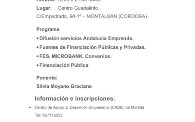 CURSO “FUENTES DE FINANCIACIÓN”