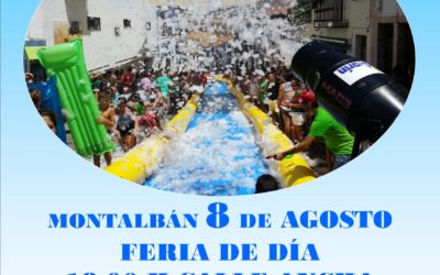 FERIA DE DÍA 2017. FIESTA DE LA ESPUMA (Martes, 08/08/2017)