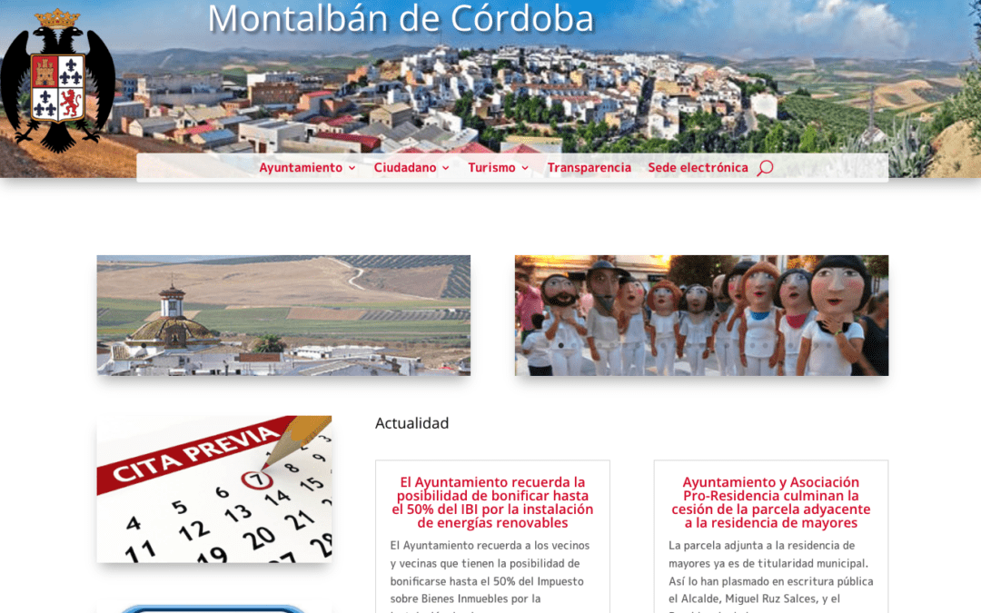 web de Montalbán de Córdoba