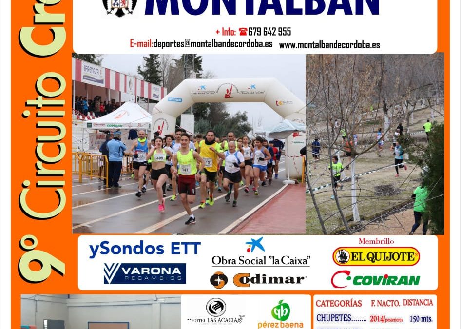 8º Cross de Montalbán – Circuito de Cross Epa Miguel Ríos