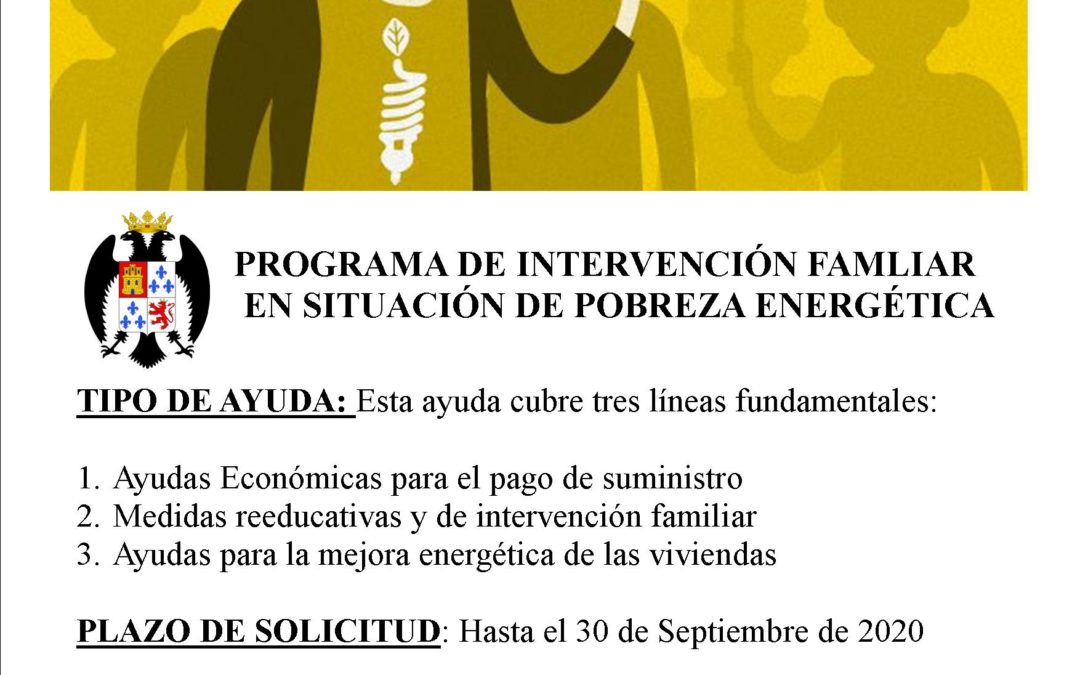 PROGRAMA DE INTERVENCION FAMILIAR EN SITUACION DE POBREZA ENERGETICA