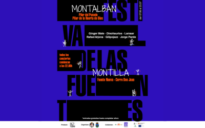 El Festival de las Fuentes volverá a llenar de música los Pilares de Montalbán y Montilla